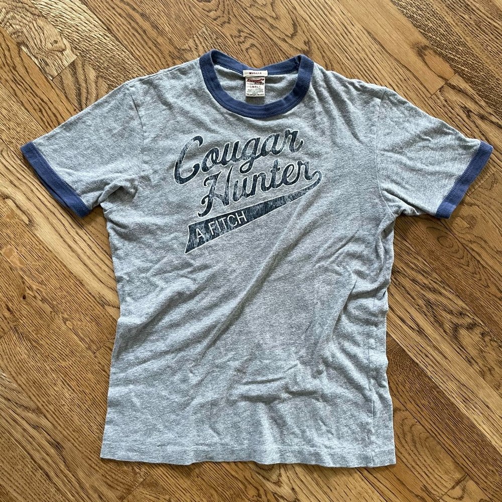 Rare Vintage Abercrombie Fitch Cougar Hunter Shirt